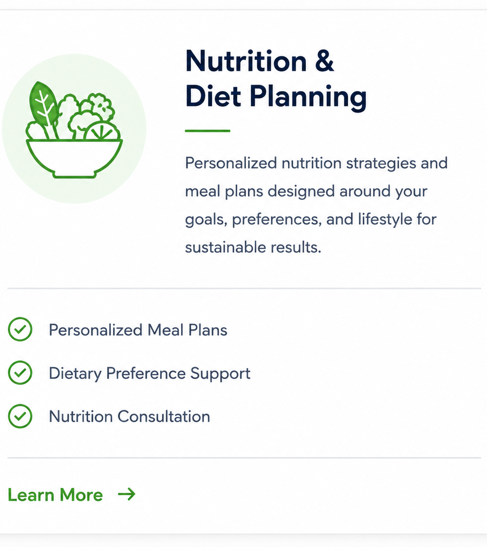 services diet plan